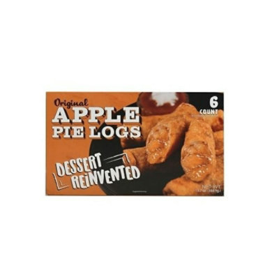 Original Apple Pie Logs Gourmet Apple Pie Log, 6 count (Pack of 12) - Image 1