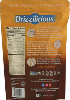 Drizzilicious Birthday Cake - 4 Oz (Pack of 6) - Image 2