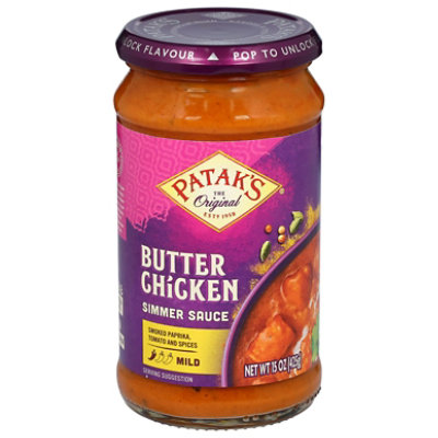 Pataks Butter Chicken Sauce - 15 Oz (Pack of 6) - Image 1