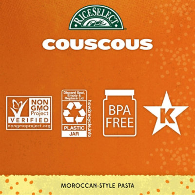 RiceSelect Original Couscous Moroccan Style In Jar - 26.5 Oz (Pack of 4) - Image 2