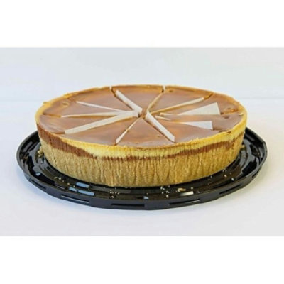Mikes Pies Sea Salt Caramel Cheesecake, 64 Ounce (Pack of 2) - Image 1