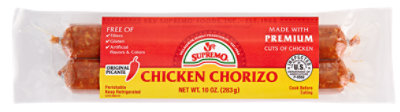 Supremo Chicken Chorizo - 10 OZ - Image 1