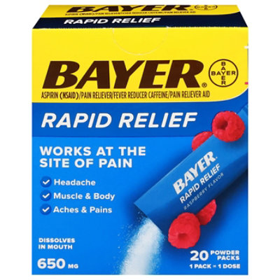 Bayer Rapd Relf Pwdr Rasp 20ct 3dz - 20 CT - Image 1