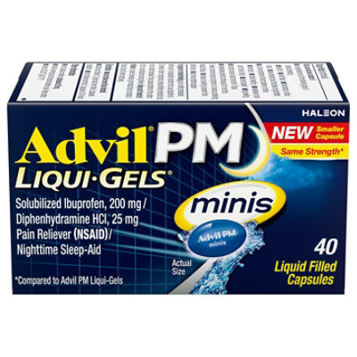 Advil Pm Liqui- Gel Minis 40ct - 40 CT - Image 3