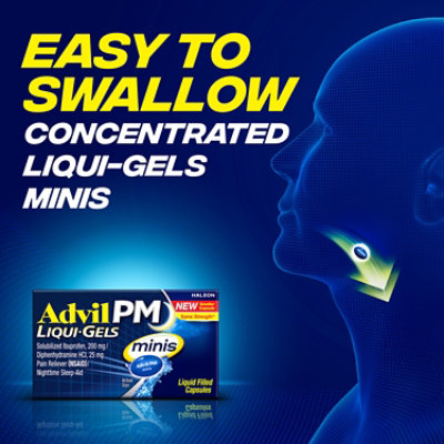 Advil Pm Liqui- Gel Minis 40ct - 40 CT - Image 2