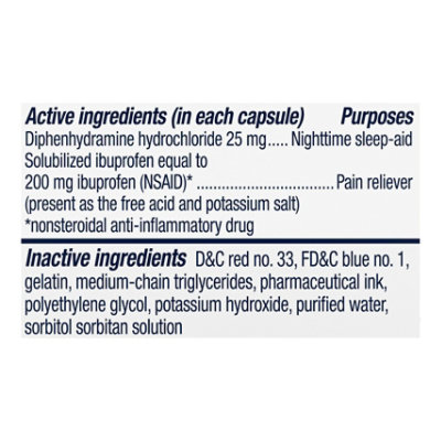 Advil Pm Liqui- Gel Minis 40ct - 40 CT - Image 4
