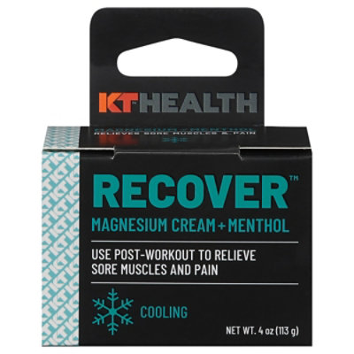 Kt Health Recover Cooling Magnesium Cream 4oz - 4 OZ - Image 1