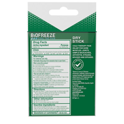 BioFreeze Dry Stick - .76 OZ - Image 4