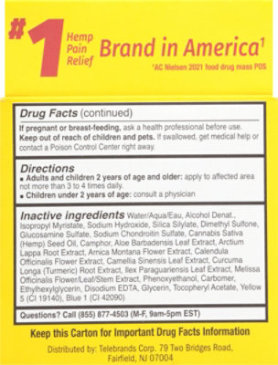 Hempvana Arthritis Pain Cream - 4 OZ - Image 5