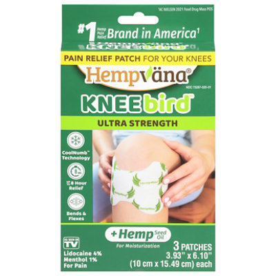 Hempvana Knee Bird - 3 CT - Image 1