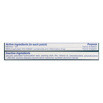 Salonpas Pain Relieving Patch 20ct - 20 CT - Image 5