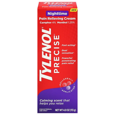 Tylenol Precise Nt Pain Rlv Cream 4oz - 4 OZ - Image 2