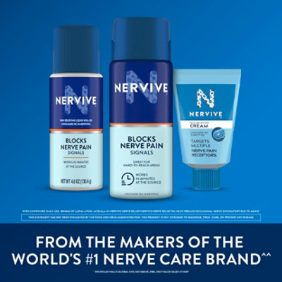 Nervive Pain Relieving Roll-on 4.6 Fl Oz - 4.6 FZ - Image 6
