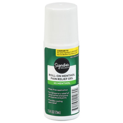 Signature Select Roll On Gel Pain Relief 2.5 Fz - 2.5 FZ - Image 2