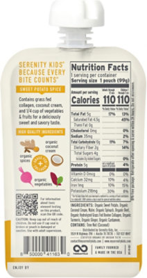 Serenity Kids Dairy Free Smoothie Sweet Potato Spice Plus Prtn 3.5oz - 3.5 OZ - Image 6
