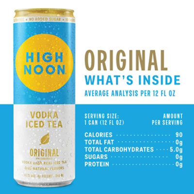 High Noon Original Tea - 3-355 ML - Image 5