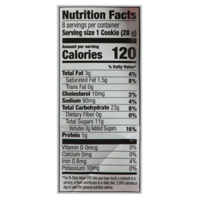 Overjoyed Soft Baked Birthday Cake Cookies 8 Oz - 8 OZ - Image 3
