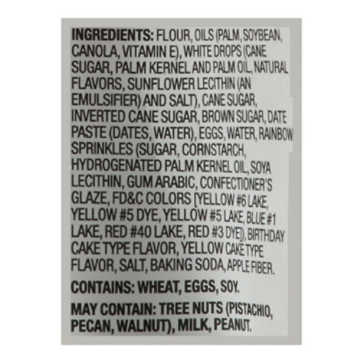 Overjoyed Soft Baked Birthday Cake Cookies 8 Oz - 8 OZ - Image 4