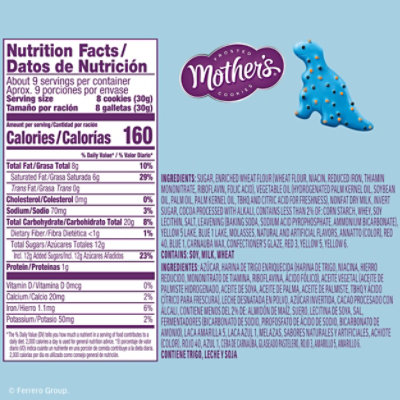 Mother's Frosted Mighty Dynamite Dinosaurs Cookies - 9 Oz - Image 4