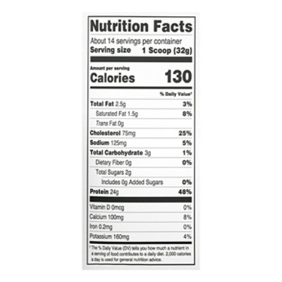 Levels Vanilla Bean Grass Fed Whey Protein 16oz - 16 OZ - Image 3