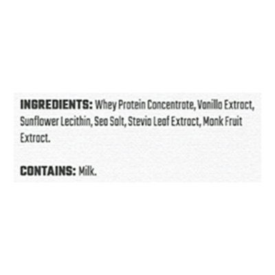 Levels Vanilla Bean Grass Fed Whey Protein 16oz - 16 OZ - Image 4