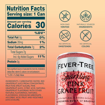 Fever Tree Pink Grapefruit 8-5.07fz - 8-5.07 FZ - Image 2