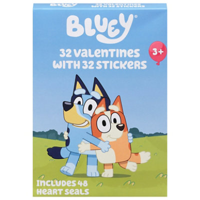 Paper Magic Valentine Cards Bluey - 32 CT - Image 3