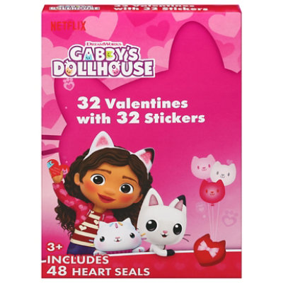 Paper Magic Valentine Cards  Gabby's - 32 CT - Image 3