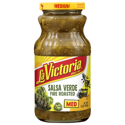 La Victoria Fire Roasted Salsa, 15.5 Oz - 15.5 OZ - Image 1