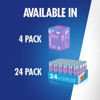 Red Bull Spring Edition Sugar Free Energy Drink Grapefruit With 114Mg Caffeine In Can - 4-12 Fl Oz - Image 6