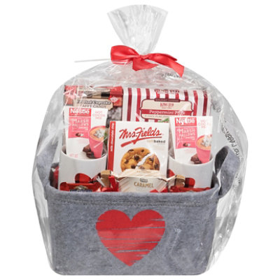 Mega Val Dlux Felt Gift Basket - EA - Image 1