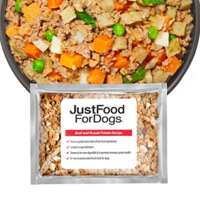Justfoodfordogs Beef & Russet Potato - 18 OZ - Image 1