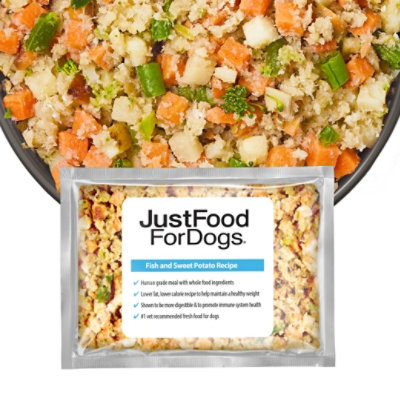 Justfoodfordogs Fish & Sweet Potato - 18 OZ - Image 1