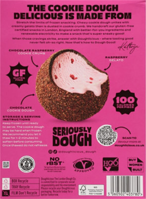 Doughlicious Bites Gelato Chocolate Rasp - 6.77 OZ - Image 5