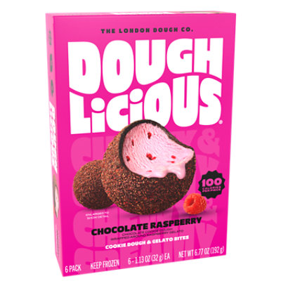 Doughlicious Bites Gelato Chocolate Rasp - 6.77 OZ - Image 1