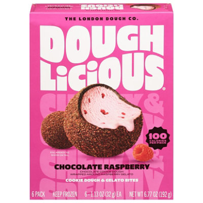 Doughlicious Chocolate Chip Cookie Dough Gelato Bites - 6 - 6.77