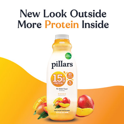 Pillars Yogurt Llc Yogurt Drinkable Mngo - 32 FZ - Image 2