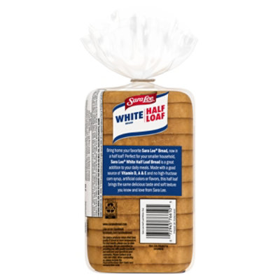 Sara Lee Half Loaf White Bread 1 Count - 12 OZ - Image 7