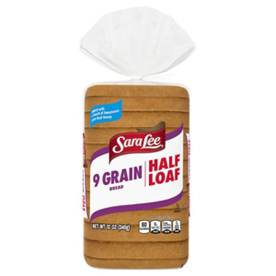 Sara Lee 9 Half Loaf Grain Bread - 12 OZ - Image 1