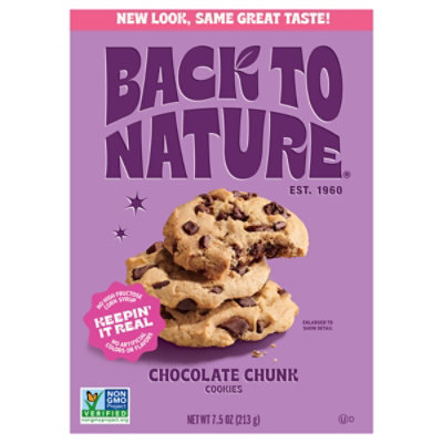 Back To Nature Chocolate Chunk 7.5oz - 7.5 OZ - Image 1