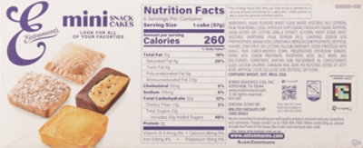 Entenmanns Iced Chocolate Chip Mini Snack Cakes 6 Count - 12 OZ - Image 6