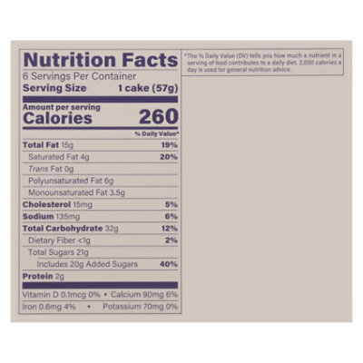 Entenmanns Iced Chocolate Chip Mini Snack Cakes 6 Count - 12 OZ - Image 4