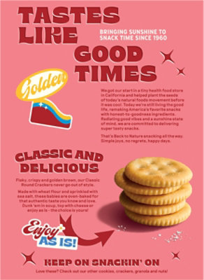 Back To Nature Crackers Round 6.5oz - 6.5 OZ - Image 5