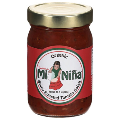 Minina Spicy Roasted Tomato Salsa Gf - 13.5 OZ - Image 1