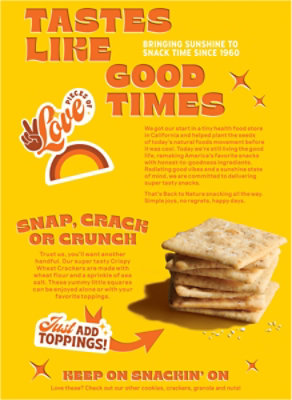 Back To Nature Crackers Crispy Wheat 6.5oz - 6.5 OZ - Image 5