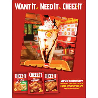 Cheez-It Baked Snack Crackers Hot and Spicy - 21 OZ - Image 8