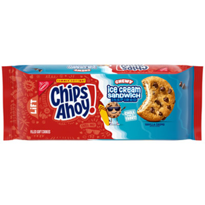 Chips Ahoy! Chewy Ice Cream Sandwich Cookies - 9.9 Oz