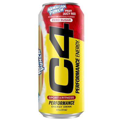 C4 Ultimate Performance Fruit Punch Energy Drink 16 Oz