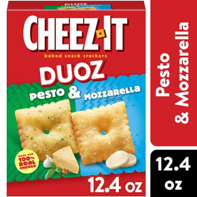 Cheez It Duoz Pesto & Mozzarella 12.4oz - 12.4 OZ - Image 1