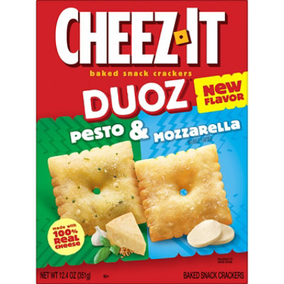 Cheez It Duoz Pesto & Mozzarella 12.4oz - 12.4 OZ - Image 7